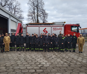 Warsztaty w siedzibie KP PSP