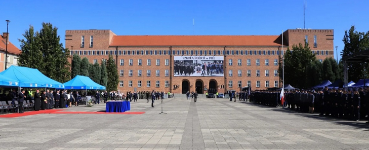 Uroczystość w Szkole Policji