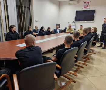 Inauguracja działalności Szkolnego Klubu Strażackiego