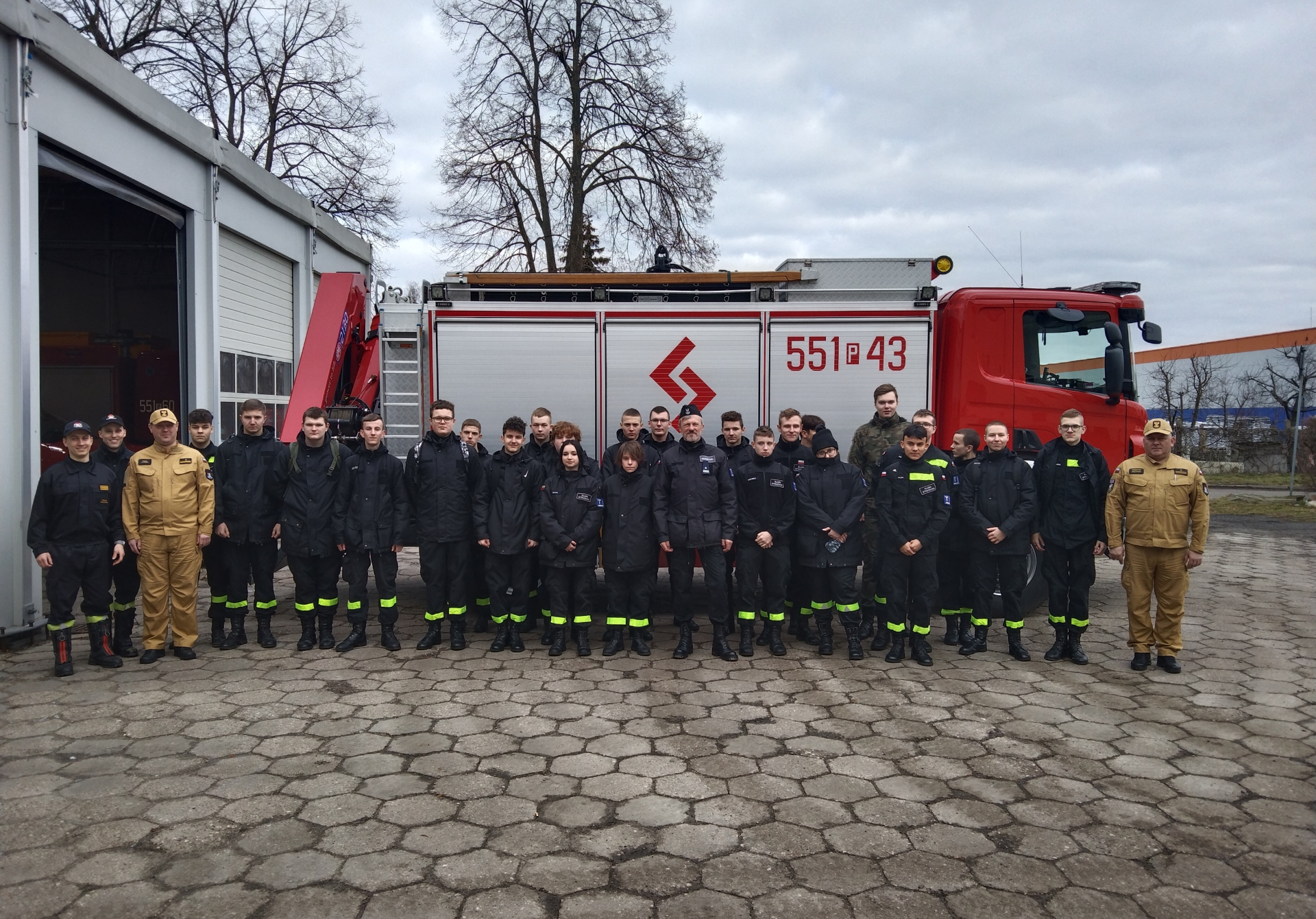 Warsztaty w siedzibie KP PSP