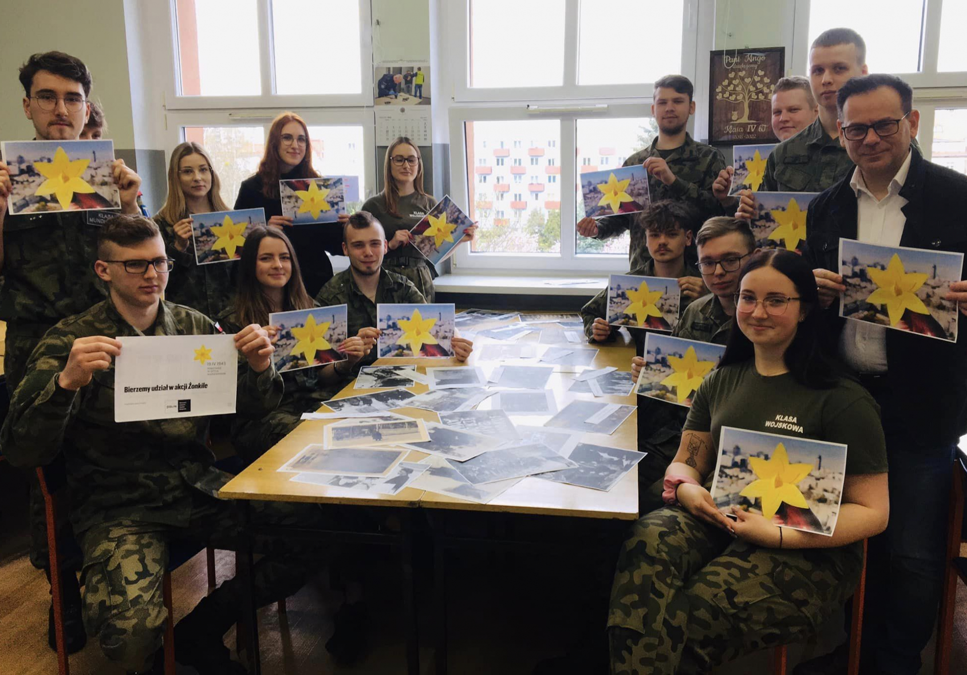 Akcja społeczno-edukacyjna  „Żonkile”