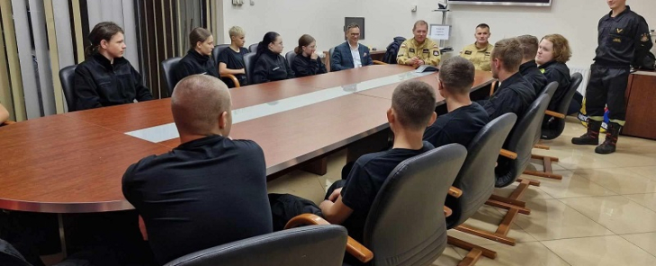 Inauguracja działalności Szkolnego Klubu Strażackiego