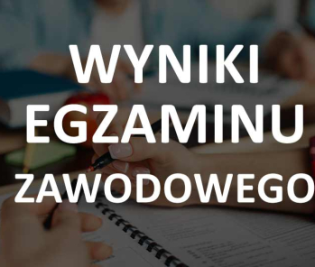 Wyniki egzaminów zawodowych Lato 2025