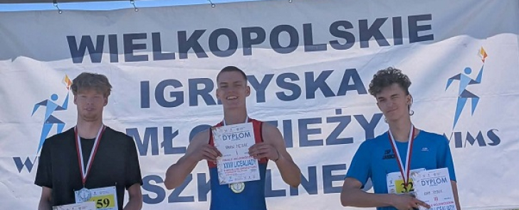 Nasz uczeń w Wielkopolskich Igrzyskach Młodzieży Szkolnej